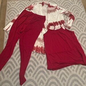 SHEIN Vibrant Red Apparel